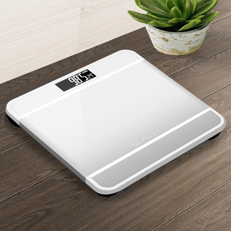 iSCALE Premium Digital Body Weight Scale – 180kg High-Accuracy Personal Health Tracker for Daily Transformation (Cell Included)