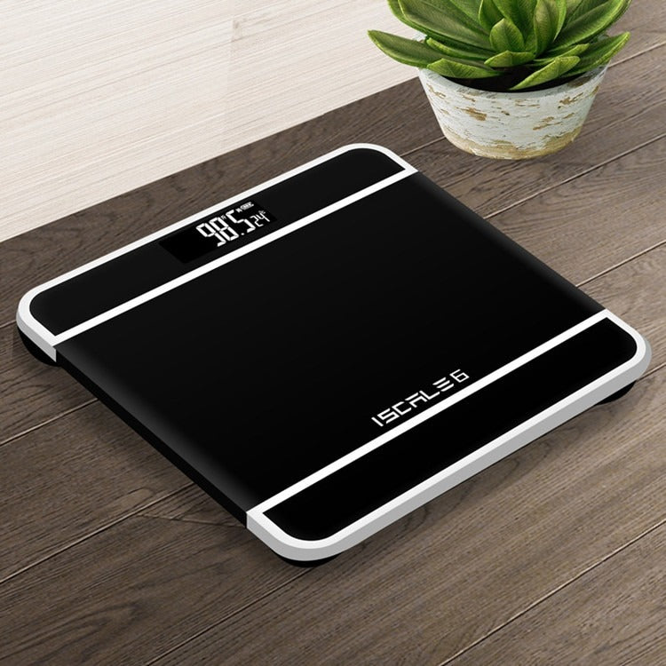 iSCALE Premium Digital Body Weight Scale – 180kg High-Accuracy Personal Health Tracker for Daily Transformation (Cell Included)