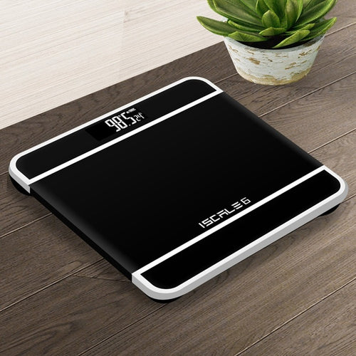 iSCALE Premium Digital Body Weight Scale – 180kg High-Accuracy Personal Health Tracker for Daily Transformation (Cell Included)